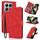 Per Xiaomi 14T Pro Custodia per telefono in pelle di vitello con texture Fantasy Skin-feel (rosso) Per Xiaomi 14T Pro Custodia per telefono in pelle di vitello con texture Fantasy Skin-feel (rosso)