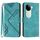 Per vivo iQOO Z9s / V40e Custodia per telefono in pelle con motivo a linee India (azzurro chiaro) Per vivo iQOO Z9s / V40e Custodia per telefono in pelle con motivo a linee India (azzurro chiaro)