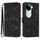 Per vivo iQOO Z9s / V40e Custodia per telefono in pelle con motivo a linee India (nero)