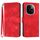 Per vivo iQOO Z9s Pro / T3 Pro 5G India Line Pattern Custodia in pelle per telefono (rosso) Per vivo iQOO Z9s Pro / T3 Pro 5G India Line Pattern Custodia in pelle per telefono (rosso)