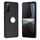 Per Sony Xperia 5 IV Custodia per telefono in TPU con supporto ad anello opaco (nero) Per Sony Xperia 5 IV Custodia per telefono in TPU con supporto ad anello opaco (nero)