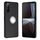 Per Sony Xperia 5 IV Custodia per telefono in TPU con supporto ad anello opaco (argento) Per Sony Xperia 5 IV Custodia per telefono in TPU con supporto ad anello opaco (argento)
