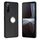 Per Sony Xperia 10 IV Custodia per telefono in TPU con supporto ad anello opaco (nero) Per Sony Xperia 10 IV Custodia per telefono in TPU con supporto ad anello opaco (nero)