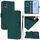 For Nokia C32 Skin Feel Solid Color Leather Phone Case with Lanyard(Dark Green) For Nokia C32 Skin Feel Solid Color Leather Phone Case with Lanyard(Dark Green)