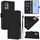 For Nokia X30 5G Skin Feel Solid Color Leather Phone Case with Lanyard(Black) For Nokia X30 5G Skin Feel Solid Color Leather Phone Case with Lanyard(Black)