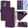 For Nokia X30 5G Skin Feel Solid Color Leather Phone Case with Lanyard(Violet) For Nokia X30 5G Skin Feel Solid Color Leather Phone Case with Lanyard(Violet)
