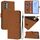 For Nokia G400 Skin Feel Solid Color Leather Phone Case with Lanyard(Brown) For Nokia G400 Skin Feel Solid Color Leather Phone Case with Lanyard(Brown)