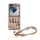 For Samsung Galaxy Z Flip6 Illusory Color Weaving Texture Phone Case with Color Strap(Brown) For Samsung Galaxy Z Flip6 Illusory Color Weaving Texture Phone Case with Color Strap(Brown)