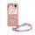 For Honor Magic V Flip Illusory Color Weaving Texture Phone Case with Color Strap(Pink) For Honor Magic V Flip Illusory Color Weaving Texture Phone Case with Color Strap(Pink)
