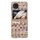 For vivo X Flip Illusory Color Weaving Texture Phone Case(Brown)