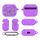 Per Samsung Galaxy Buds 3 / 3 Pro L11 Epoxy Violet Bluetooth Auricolare Custodia protettiva in silicone (viola chiaro) Per Samsung Galaxy Buds 3 / 3 Pro L11 Epoxy Violet Bluetooth Auricolare Custodia protettiva in silicone (viola chiaro)