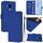 For Nokia C30 Skin Feel Solid Color Leather Phone Case with Lanyard(Dark Blue) For Nokia C30 Skin Feel Solid Color Leather Phone Case with Lanyard(Dark Blue)