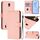 For Nokia C01 Plus / C1 2nd Edition Skin Feel Solid Color Leather Phone Case with Lanyard(Pink) For Nokia C01 Plus / C1 2nd Edition Skin Feel Solid Color Leather Phone Case with Lanyard(Pink)