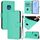 For Nokia XR20 Skin Feel Solid Color Leather Phone Case with Lanyard(Green) For Nokia XR20 Skin Feel Solid Color Leather Phone Case with Lanyard(Green)
