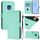 For Nokia XR20 Skin Feel Solid Color Leather Phone Case with Lanyard(Mint Green) For Nokia XR20 Skin Feel Solid Color Leather Phone Case with Lanyard(Mint Green)