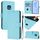 For Nokia XR20 Skin Feel Solid Color Leather Phone Case with Lanyard(Sky Blue) For Nokia XR20 Skin Feel Solid Color Leather Phone Case with Lanyard(Sky Blue)