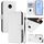 For Nokia C10 / C20 Skin Feel Solid Color Leather Phone Case with Lanyard(White) For Nokia C10 / C20 Skin Feel Solid Color Leather Phone Case with Lanyard(White)