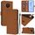 For Nokia X20 / X10 Skin Feel Solid Color Leather Phone Case with Lanyard(Brown) For Nokia X20 / X10 Skin Feel Solid Color Leather Phone Case with Lanyard(Brown)