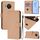 For Nokia X20 / X10 Skin Feel Solid Color Leather Phone Case with Lanyard(Nude) For Nokia X20 / X10 Skin Feel Solid Color Leather Phone Case with Lanyard(Nude)
