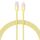 Cavo di ricarica rapida Baseus Discolor Series 20W USB-C/Type-C a 8 pin, lunghezza cavo: 1 m (giallo) Cavo di ricarica rapida Baseus Discolor Series 20W USB-C/Type-C a 8 pin, lunghezza cavo: 1 m (giallo)