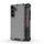 For Samsung Galaxy S25 5G Honeycomb Shockproof Phone Case(Black)