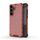 For Samsung Galaxy S25 5G Honeycomb Shockproof Phone Case(Red)