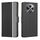 Per OPPO Reno12 F 5G Custodia in pelle con pulsanti laterali e texture Twill (nero)