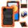 For Xiaomi Redmi Pad SE 8.7 2024 Turntable Holder Silicone Hybrid PC Tablet Case(Orange+Black) For Xiaomi Redmi Pad SE 8.7 2024 Turntable Holder Silicone Hybrid PC Tablet Case(Orange+Black)