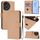 Custodia per telefono in pelle tinta unita For Honor Play 50 con cordino (nudo) Custodia per telefono in pelle tinta unita For Honor Play 50 con cordino (nudo)