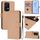 Custodia per telefono in pelle tinta unita con cordino per Honor 200 Lite Global Skin Feel (nudo)