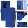 Custodia per telefono in pelle tinta unita per Honor 200 Lite Global Skin Feel con cordino (blu scuro) Custodia per telefono in pelle tinta unita per Honor 200 Lite Global Skin Feel con cordino (blu scuro)