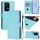Custodia per telefono in pelle tinta unita con cordino per Honor 200 Lite Global Skin Feel (blu cielo) Custodia per telefono in pelle tinta unita con cordino per Honor 200 Lite Global Skin Feel (blu cielo)