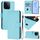 Custodia per telefono in pelle tinta unita Smart Skin Feel per Honor 200 con cordino (blu cielo) Custodia per telefono in pelle tinta unita Smart Skin Feel per Honor 200 con cordino (blu cielo)