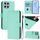 Per Honor X8 4G / X30i / Play6T Pro Custodia in pelle tinta unita con cordino (verde menta) Per Honor X8 4G / X30i / Play6T Pro Custodia in pelle tinta unita con cordino (verde menta)