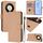 Per Honor X9b / Magic6 Lite 5G Custodia in pelle tinta unita con cordino (nudo) Per Honor X9b / Magic6 Lite 5G Custodia in pelle tinta unita con cordino (nudo)