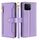 Custodia per telefono in pelle con cerniera a tracolla con texture di pecora per Honor Play 60 Plus (viola) Custodia per telefono in pelle con cerniera a tracolla con texture di pecora per Honor Play 60 Plus (viola)
