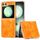 Per Samsung Galaxy Z Flip6 Custodia per telefono PU con texture Lichi bicolore e galvanica nano (arancione) Per Samsung Galaxy Z Flip6 Custodia per telefono PU con texture Lichi bicolore e galvanica nano (arancione)