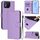 Per Asus ROG Phone 8 / 8 Pro Custodia in pelle tinta unita con cordino (viola lavanda) Per Asus ROG Phone 8 / 8 Pro Custodia in pelle tinta unita con cordino (viola lavanda)