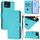 Per Asus Zenfone 11 Ultra Skin Feel Custodia in pelle tinta unita con cordino (Lake Blue) Per Asus Zenfone 11 Ultra Skin Feel Custodia in pelle tinta unita con cordino (Lake Blue)