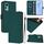 Per Ulefone Note 14 Custodia in pelle tinta unita con cordino (verde scuro) Per Ulefone Note 14 Custodia in pelle tinta unita con cordino (verde scuro)