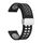 Cinturino per orologio in silicone bicolore con fibbia pieghevole in argento a doppia fila da 20 mm (grigio nero) Cinturino per orologio in silicone bicolore con fibbia pieghevole in argento a doppia fila da 20 mm (grigio nero)