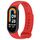 Per cinturino di ricambio per spina in silicone tinta unita Xiaomi Mi Band 8 (rosso) Per cinturino di ricambio per spina in silicone tinta unita Xiaomi Mi Band 8 (rosso)