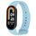 Per cinturino di ricambio per spina in silicone tinta unita Xiaomi Mi Band 8 (blu) Per cinturino di ricambio per spina in silicone tinta unita Xiaomi Mi Band 8 (blu)