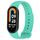 Per cinturino di ricambio per spina in silicone tinta unita Xiaomi Mi Band 8 (verde acqua) Per cinturino di ricambio per spina in silicone tinta unita Xiaomi Mi Band 8 (verde acqua)