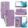 Per Samsung Galaxy S23+ 5G Custodia per telefono in pelle con cerniera in pelle d'olio (viola) Per Samsung Galaxy S23+ 5G Custodia per telefono in pelle con cerniera in pelle d'olio (viola)