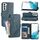 Per Samsung Galaxy S23+ 5G Custodia per telefono in pelle con cerniera in pelle d'olio (blu) Per Samsung Galaxy S23+ 5G Custodia per telefono in pelle con cerniera in pelle d'olio (blu)