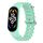Per Xiaomi Mi Band 7/6/5/4/3 cinturino traspirante in silicone marino tinta unita (blu mare) Per Xiaomi Mi Band 7/6/5/4/3 cinturino traspirante in silicone marino tinta unita (blu mare)