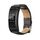 Per cinturino in pelle lucida Huawei Band 7 (nero)