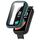 Per Keep Band B3 PC + custodia protettiva per orologio integrata con pellicola in vetro temperato (verde pino) Per Keep Band B3 PC + custodia protettiva per orologio integrata con pellicola in vetro temperato (verde pino)