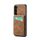 Per Samsung Galaxy S23+ 5G Fierre Shann Crazy Horse Portacarte Cover posteriore Custodia per cellulare in PU (marrone) Per Samsung Galaxy S23+ 5G Fierre Shann Crazy Horse Portacarte Cover posteriore Custodia per cellulare in PU (marrone)